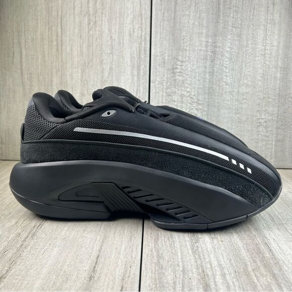 New Adidas Mad IIInfinity Black Carbon Basketball Sneaker Shoe Mens Size 10 - Picture 1 of 10